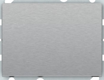 ПЕРЕКЛЮЧАТЕЛЬ 1-клавишный, без рамки сталь