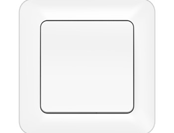 ВЫКЛЮЧАТЕЛЬ 1-клавишный, с рамкой - 4779101210057