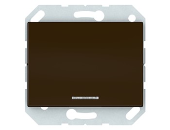 Выключатель, 1-пoлюсный с лампочкой,  без рамки