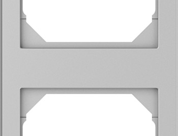 Рамка 2-местная вертикальная