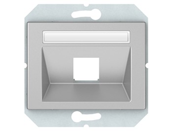 Центральная плостинка для 1-местной розетки RJ