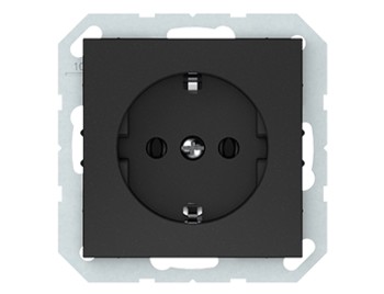 Розетка с заземлением без рамки