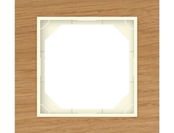 Рамка 1-местная из ореха