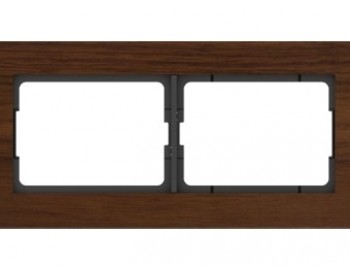 РАМКА ореховое дерево, 2-местная