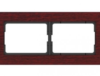 РАМКА красное дерево, 2-местная