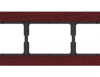 РАМКА красное дерево, 5-местная