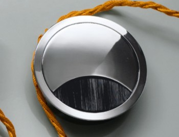 Кабельный пропуск ROUND D60 (матовый хром)