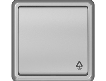 КНОПКА ДЛЯ ЗВОНКА 1-клавишная, с рамкой - P110-012 - P110-012